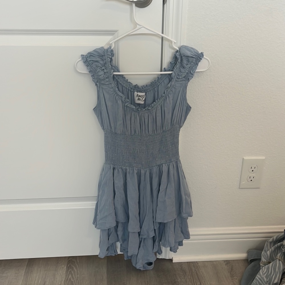 Blue romper